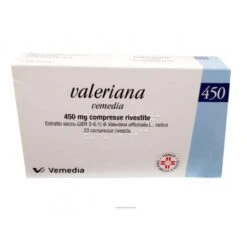 Vemedia Manufacturing B. V. Valeriana Vemedia 450 Mg Compresse Rivestite