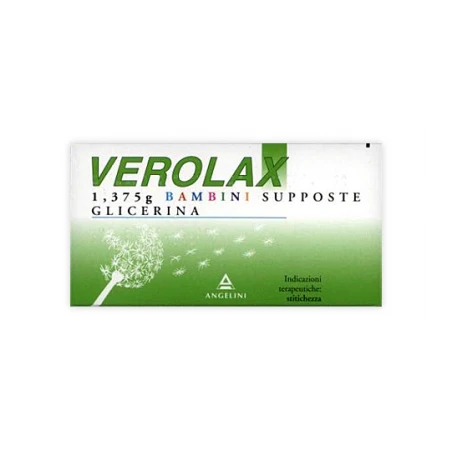 Verolax Bambini 18 Supposte 1,375g 3 Verolax Bambini 18 Supposte 1,375g