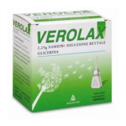 Verolax Bambini Soluzione Rettale 6 Clismi 2,25g