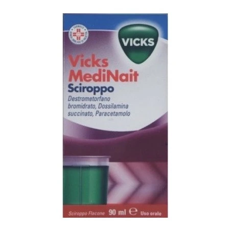 Vicks Medinait Sciroppo 90ml 3 Vicks Medinait Sciroppo 90ml