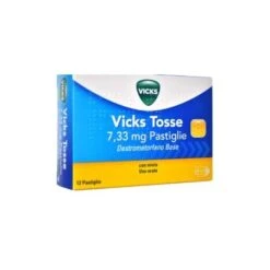 VICKS TOSSE 12PASTIGLIE 7,33MG MIELE