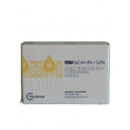 Visufarma Visuglican 40mg/ml + 2mg/ml Collirio, Soluzione 3 Visufarma Visuglican 40mg/ml + 2mg/ml Collirio, Soluzione