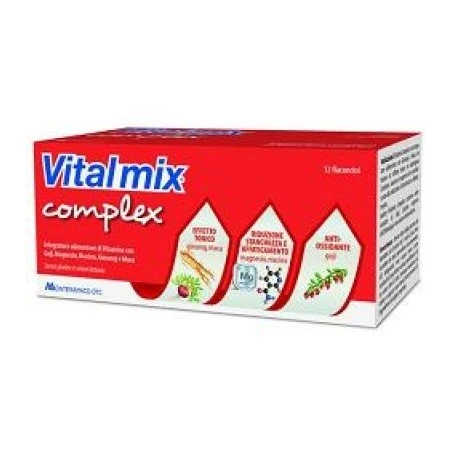 VitalMix Complex Integratore Alimentare 12 Flaconcini 3 VitalMix Complex Integratore Alimentare 12 Flaconcini