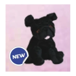 Warmies Peluche Riscaldabile Carlino Nero