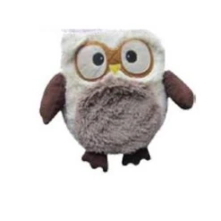 Warmies Peluche Riscaldabile Hooty Bianco