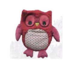 Warmies Peluche Termico Hooty Rosso