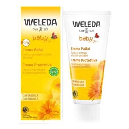 Weleda Italia Baby Crema Protettiva Calendula 75 Ml 3 Weleda Italia Baby Crema Protettiva Calendula 75 Ml