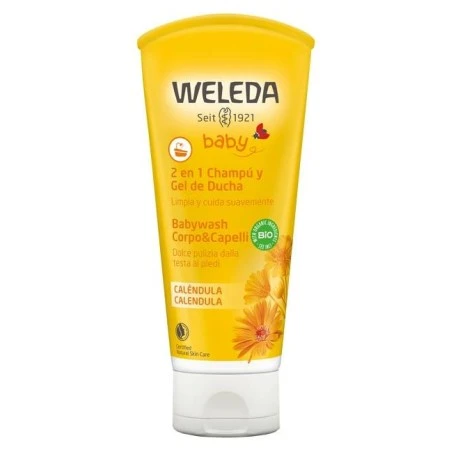 Weleda Italia Babywash Corpo&capelli Calendula 200 Ml 3 Weleda Italia Babywash Corpo&capelli Calendula 200 Ml