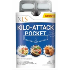 XLS KILO ATTACK POCKET 10 COMPRESSE