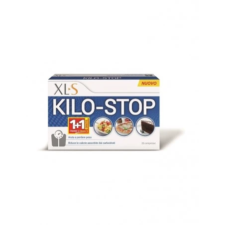 XLS KILO-STOP 28 COMPRESSE 1+1 3 XLS KILO-STOP 28 COMPRESSE 1+1