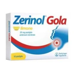 ZERINOL GOLA Limone 18 Pastiglie 20MG
