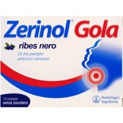 ZERINOL GOLA RIBES18PAST20MG