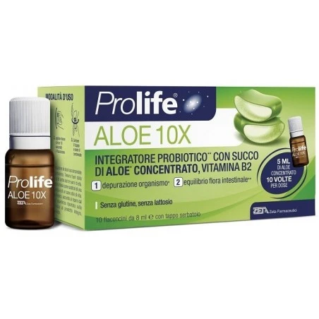 Zeta Farmaceutici Prolife Aloe 10 Flaconi X 8 Ml 3 Zeta Farmaceutici Prolife Aloe 10 Flaconi X 8 Ml