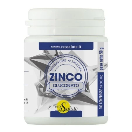 Zio Ecosalute Zinco Gluconato 100 Compresse 3 Zio Ecosalute Zinco Gluconato 100 Compresse