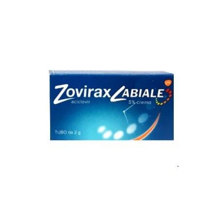 Zoviraxlabiale Crema 2g 5% 3 Zoviraxlabiale Crema 2g 5%
